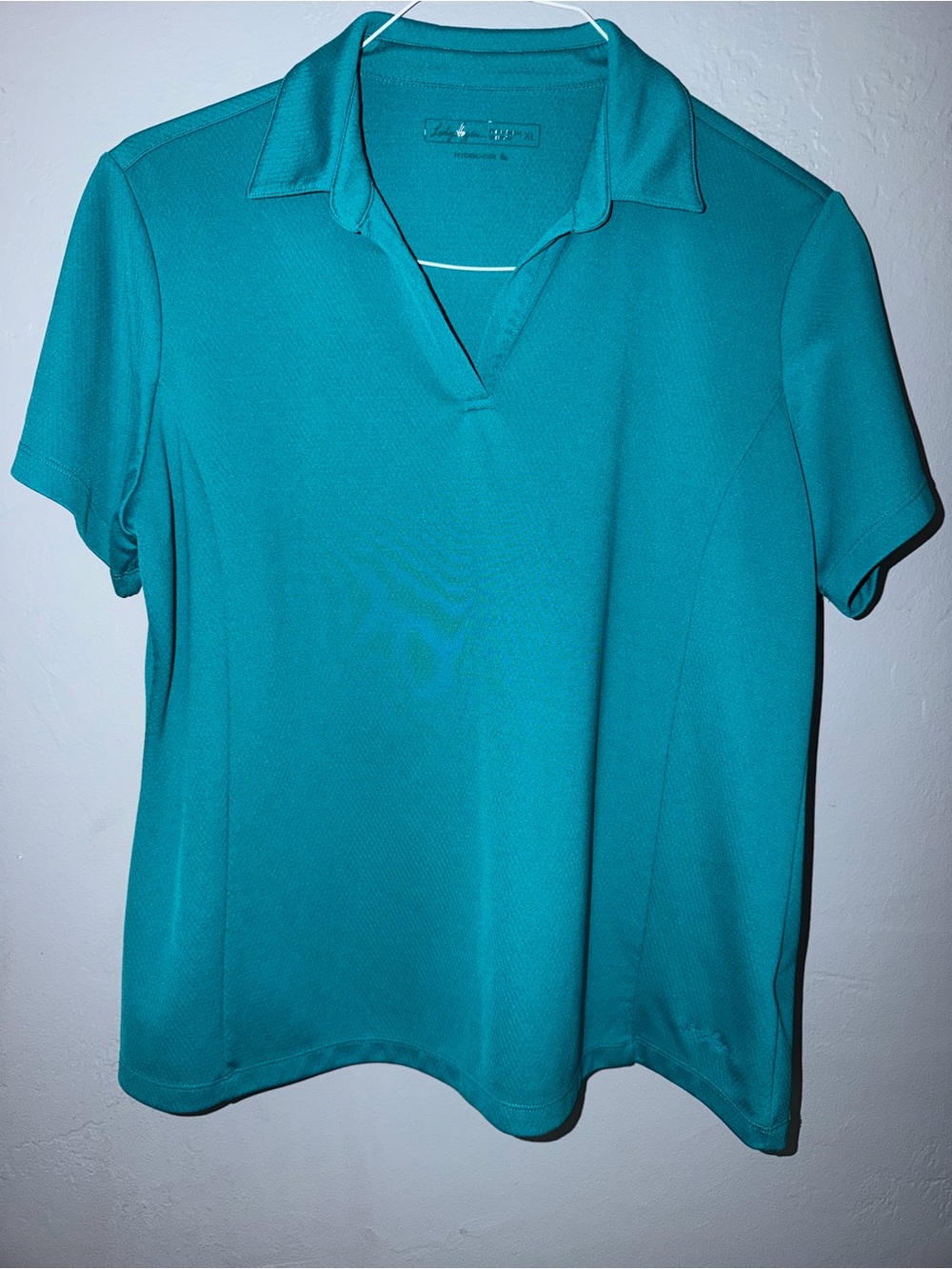 Women's Teal Lady Hagen Short-Sleeve Polo Top